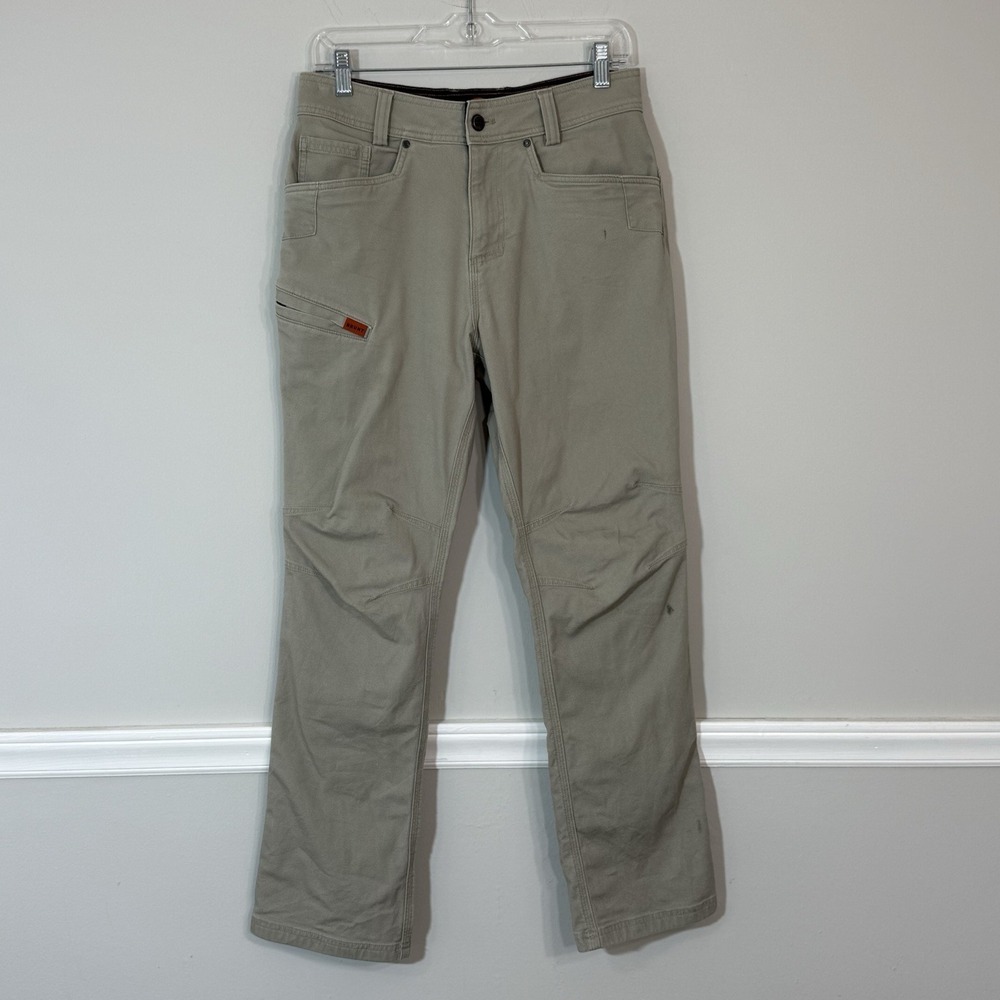 Brunt Torra Workwear Pants Men's 28X28 Stretch Utility Khaki Canvas Outdoor